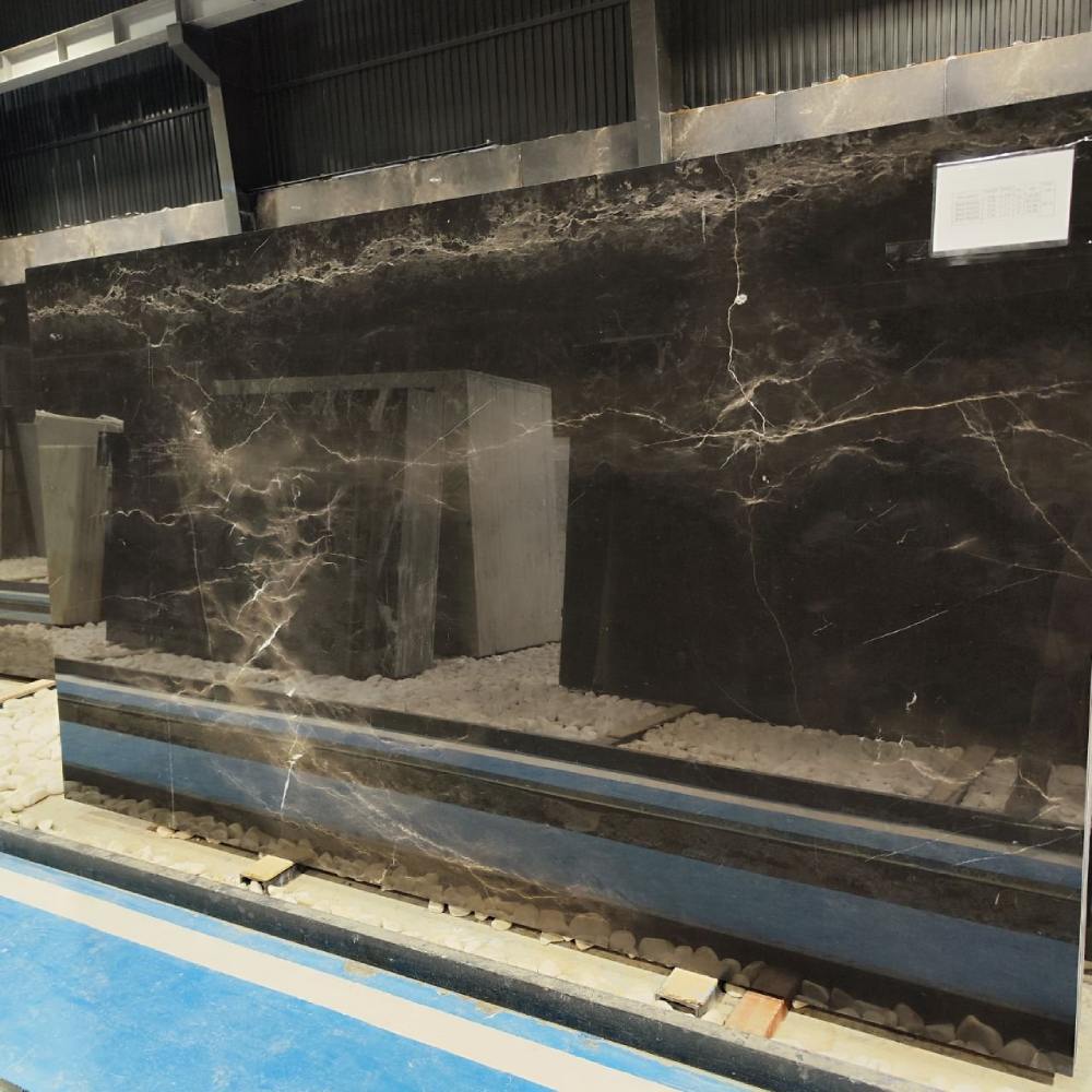 Spider black marble and Dehbid agate in iran