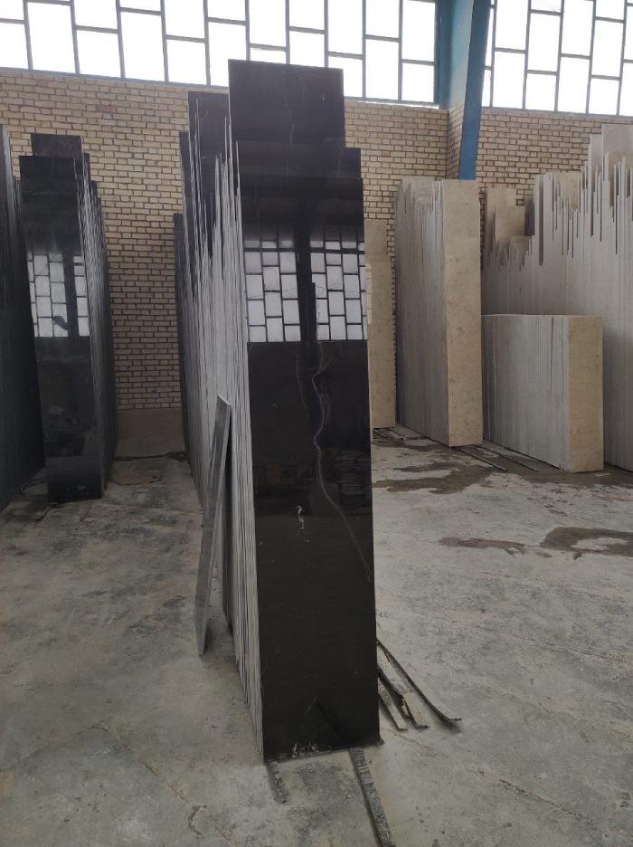 Spider black marble and Dehbid agate in iran