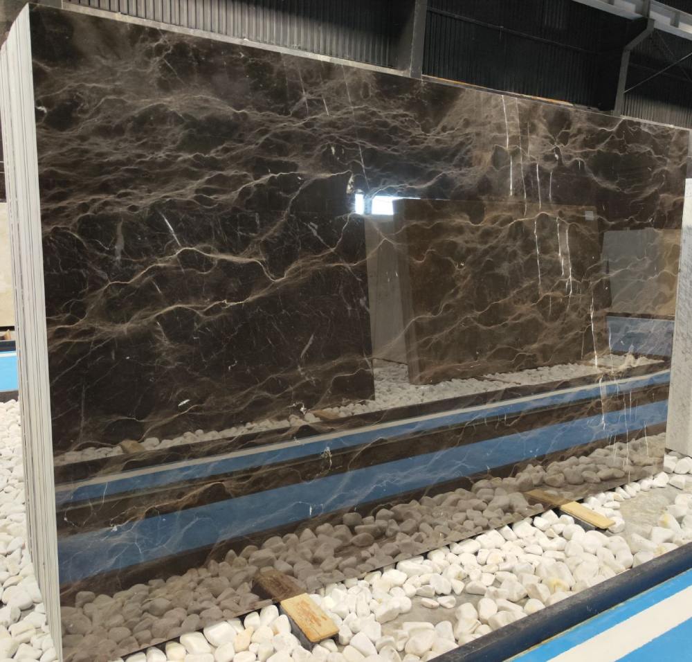 Spider black marble and Dehbid agate in iran